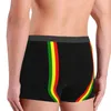 Onderbroeken Nieuwigheid Rasta Streep Kleur Boxers Shorts Slipje Ademende slips voor heren Ondergoed