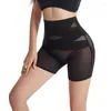 Women's Shapers Large Size High Waist Belly Pants Women's Body Control Fajas Slimming Shaper BuLift Underwear Breathable Crossover