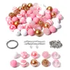 Acrylic Plastic Lucite Multicolor Beads DIY Kits For Bracelet Necklace Jewelry Making Handmade Accessories Round Spacer 1Set 231110