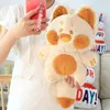 Poupées en peluche 30-40cm Dudu Chat Anime Kawaii Dessin Animé En Peluche Peluche Chat Doux Poupée Animal Oreiller Anniversaire Halloween Cadeau Pour Enfants Fille 230410