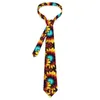 Gravatas borboleta luminosa gravata de girassol design abstrato gráfico pescoço retro colar casual para acessórios de gravata de casamento masculino