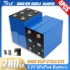 Nuove batterie da 3,2 V LifePO4 280A AH BATTERIE ricaricabili 280A AH LifePO4 Grado A per Sistema solare in barca per camper