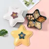 Storage Bottles Compartment Food Tray Dried Fruit Snack Plate Appetizer Serving Platter For Party Candy Pastry Nuts Dish