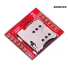 FreeShipping 10pcs наименьшее SIM800L GPRS GSM Модуль Microsim Card Board Poard Quad Band Ttl Serial Port nblom