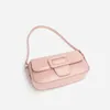 Schoudertassen Ijs Kleur Crossbody Voor Vrouwen Mode Onderarm Luxe Zomer Keten Handtassen Zadel Tote Tiny Sac BolsasShoulder