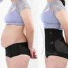 Shapers feminino sem rastrear cintura alta Tuck calças internas Triângulo Mulheres pós -parto Malha de gaze respirável Corpeio