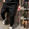 2023 Herenbroek Spring Harem Baggy Streetwear Vintage Trend Mens overalls Losse casual multi-pocket broek