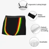 Onderbroeken Nieuwigheid Rasta Streep Kleur Boxers Shorts Slipje Ademende slips voor heren Ondergoed