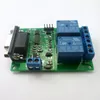 Integrated Circuits 2-Kanal-Relaismodul für serielle Schnittstelle, DC 12 V, PC, Computer, USB, RS232, DB9, RS485, UART, Fernbedienungsschalttafel für Smar Stov
