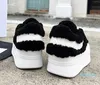 Women Block Sneakers Advanced Upper plush shoes fashion walking shopping Platform Shoes Breathable