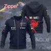 Formula One of 2023 New Men's F1 Jacket Jackets Latest Racing Sweatshirt 3d Red Print Popular Road Racing Children's Hoodie Casual Bull Pullover Bgzc