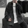 Camicie casual da uomo 2023 Camicia scozzese a maniche lunghe Top da uomo per il lancio di prodotti di moda di strada