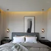 Hängslampor nordisk lampa modern enkel sovrum sovrum magiska bön bar matsal ljus lyxigt enstaka huvud glas ljuskrona