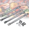 Werkzeuge 4PCS BBQ Grill Rohr Brenner Skalierbare Gas Universal Ersatz Edelstahl Garten Gerät Zubehör