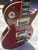 Standard electric guitar, classic Burgundy, small pickup, stock