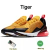 Nike Air max 270 Running Shoes لة الأصفر فولت المتسابق رمل الصحراء لعبة الأزرق الملكي يتفاعل الرياضة احذية الجوارب حرة