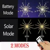 Solar Energy Light Explosion Star Led Copper Wire Lamp Horse Racing Fireworks Christmas Decorative Outdoor Lighting