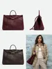 Andiamo bolsa de luxo designer saco chocolate marrom napa tecelagem cordão grande crossbody saco 10a qualidade superior macio pele de carneiro trabalho intrecciato sacola