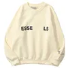 Толстовки Модные мужские спортивные костюмы Ess Essentialhoodies Мужчины Женщины Толстовки Куртки Буквенный бренд Спортивный костюм Свитер Рубашки Пальто Пуловер Толстовка с капюшоном DI1D