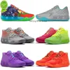 MBLamelo Sportbasketbalschoenen Sneakers Outdoor Trainers Ball Mb.01 Heren 3 Ballen Be You Ufo Rock Ridge Red Rick En Morty Queen City Not