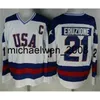 Kob Weng 1980 Team USA Miracle On Ice 17 Джек О'Каллахан 21 Майк Эрузионе 80 Miracle 30 Джим Крейг 9 Нил Бротен Блю белый хоккей -майка винтаж