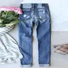 Damen Jeans Vaqueros Damen K Print Ripped Stretch Cute Slim Fit Distressed Destroyed BuLifting Curvy Denim Pants Skinny 14