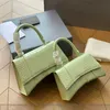 Cross Body Fashion Designer Bags Pequeno Crocodilo Couro Hour-Sacos Totes Mulheres Bolsas Compras Bolsas Carteira Luxo com Letra B Logotipo 231115