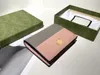 Kvinnors män fem kort MARMONT DUBBEL G MOIN PAGES med ruta 466492 Korthållare Luxury Key Wallet Designer Cover Ravel Plånböcker Purväska Hållare Läderpåse Korthållare