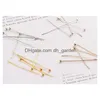 Perni aghi 1000 pezzi lotto oro argento tono rosa placcato metallo testa a sfera perni 20 mm ballpins consegna gioielli gioielli Findin Dhgarden Dhdfp