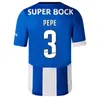 23 24 Pepe FC Veron fans Portos Home Soccer Jersey 2023 2024 Luis Diaz Matheus Football Shirt Campeoes Pepe Mehdi 3rd Men Kid Kits Oliveira Mehdi Evanilson Costa Galenoo