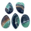 Kolye Kolyeleri 5 PCS Doğal Peacock Agate Taş Kolye Kadınlar için Zarif Kolayca El yapımı Takı Yapımı Aksesuarları Reiki Takılar