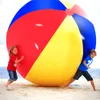 Sportspielzeug 100cm riesiger aufblasbarer Pool-Strand verdickter PVC-Sportball-Fußball-Fußball-Wasserspiel-Luftballons im Freien für Party-Kind-Spielzeug 230410