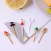 Forks Cake Decorating widelc dżem kreatywny i ciekawy delikatny dotyk z pewnością trwałe bento znakomite owoce plastikowe