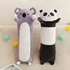 Poupées en peluche 65 ~ 120 cm de long panda géant en peluche Cylidrical Animal Bolster Oreiller Koala peluche peluche enfants Sleeping Friend 230410