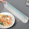 Другие кухонные инструменты магнитная липкая пленка Dispenser Пластиковая резак для пищевых инструментов Нетоксичная выпечка 230410