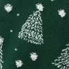 Women's Sweaters Christmas Snowflake Print High Neck Sweater Ski Women Fuzzy Quarter Zip Pullover Casual For Men