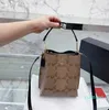 Bucket bag Crossbody Durable Delicate Fashion Classic Handbag Fashion Cherry Shopping Tote Brown shoulder bag Purse