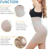 Talia brzucha shaper wysoka talia Kontrola brzucha Kobieta bez płynnego odchudzania pół poślizgu bielizny Shapewear Body Shaper Underdress Petticoat Shapers 230411