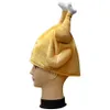 BeanieSkull Caps Halloween ball Funny Adults Hats Chicken Leg Cap Thanksgiving Turkey Hat Festival Party Decoration Funny Caps Wholesale 230410