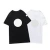 2022 Yeni Luxur Nakış Tshirt Moda Kişiselleştirilmiş Erkekler ve Kadınlar Tasarım T-Shirts Kadın Tshirts Yüksek Kaliteli Siyah ve Beyaz1001965