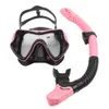 Máscaras de buceo JSJM Professional Snorkel Máscara de buceo y Snorkels Gafas Gafas Buceo Natación Tubo Set Snorkel Máscara Adulto Unisex 230411