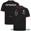 T-shirts pour hommes pour Mercedes Ben Racing Team Keto F1 2023 Saison Petronas Motorsport Ma Breathab Casual Short Seve T Shirt Summer 4113