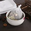 Sacos de chá descartáveis ​​sacos de filtro para infusor de chá com selo de cura de corda, alimentos de tecido não tecido de tecido de tecido