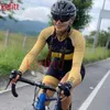 Cykelkläder sätter Kafit wlong hylsa cykelkläder passar kvinnors jumpsuit mountainbike cykelkläder tröja macaquinho ciclismo femininohkd230625