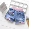 Shorts Girls Denim Teenagers Summer Lace Short Pants Kids Beach Clothes Children s For Teenage 230411