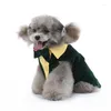 Chien Vêtements Mode Vêtements Robe Smoking Costume Pour Animaux De Compagnie De Mariage Cachorro Mascotas Noeud Papillon Chemise Gentleman Costume