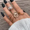 Bandringen Ring Set Women Rings For Girls Charms Rings Set voor vrouwen Boho Jewelry Punk Accessories Bagues Anillos Mujer Schmuck 230410