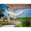 Camp Furniture Brazilian Style Hammock - Double (Natural With Fringe) Outdoor Chair