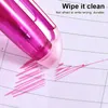 0.5mm Unique Drawing Pen Semi-transparent Quick Drying Plastic Students Erasable Gel Write