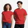 T-shirts pour hommes Couple T-shirts d'été hommes femmes mode drôle coton pull T-shirts couleur unie imprimé col rond à manches courtes